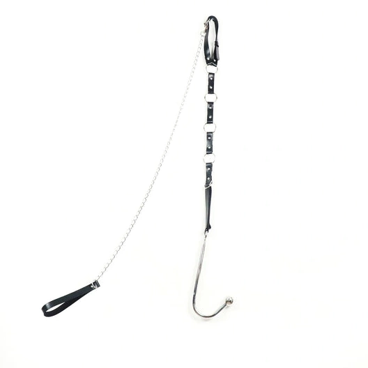 Anal Hooks EverydayUse Kinky Collar Leash Anal 5853 with Hook and 0729
